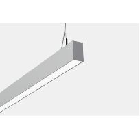 Product image 1: FX35 OP BIS 1523 LED 840 2250lm OPAL 18W IP20 RAL9016 DRV