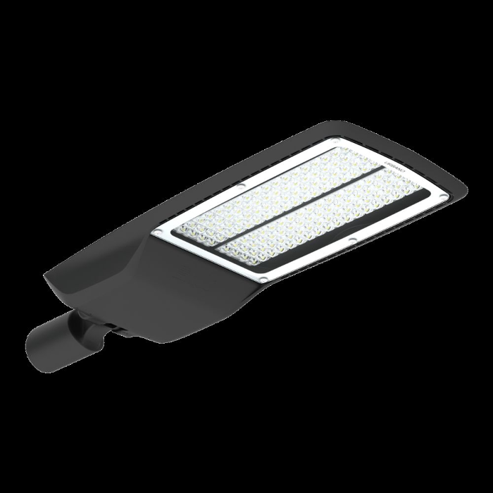 Product image 1: URBANO LED PLUS version 253W 30550lm 2700K IP66 O61 - for residential area roads graphite I Tilt adjustment (PLUS version): -90° to +15° (O58, O59, O60, O61, O62, O63, O64 optics)