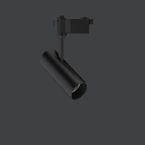 Product image 1: LED Track Spot Light Black 2 8W 3000K