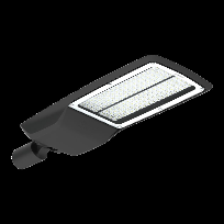产品图片 1: URBANO LED PLUS version 253W 36550lm 3000K IP66 O71 - for municipal and residential area roads graphite II Tilt adjustment (PLUS version): -90° to +15° (O65, O66, O67, O68, O69, O70, O71 optics)