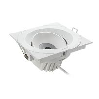 Product image 1: NLED5601AE3 15W 5700K 24°单头格栅射灯(椭圆)