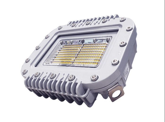 Image du produit 1: SafeSite LED Area Light 7100 Lumens, 180° Distribution, Tempered Glass Lens