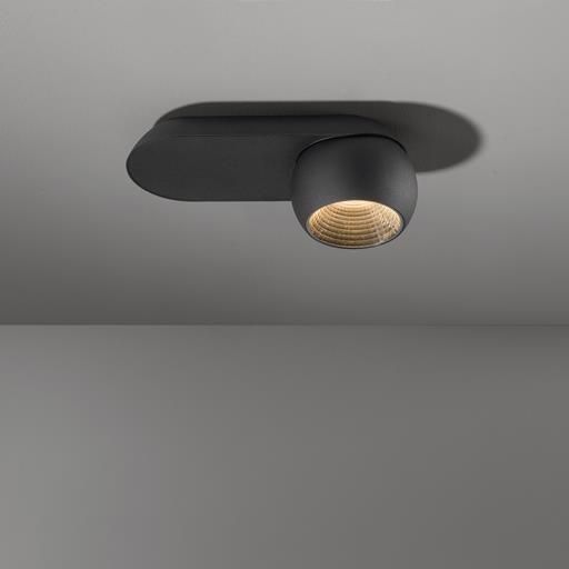Product image 1: Marbul 1x LED GI 2700K medium black struc