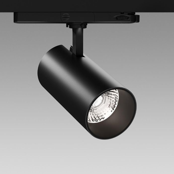 Produktbild 1: Stromschienen-Strahler MIA Pro 25- 35W 3500lm Ra > 90 4000K ON/OFF schwarzgrau 12°