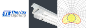Curva Polar: A-Line PRO - 16W - 1200mm - Acrylic - Broad Distribution - Emergency