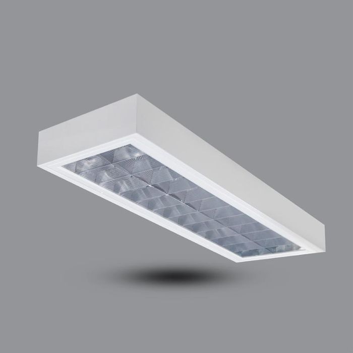 Product image 1: Clean Room Light  PIFS236L36 2X20W 6500K IP54 Powder-coated steel fixture,Pre-anodize aluminium reflector and Plastic light cover
