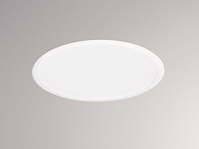 Product image 1: BADO R 320 EB-LEUCHTE 16W 4000K Opal weiß DALI