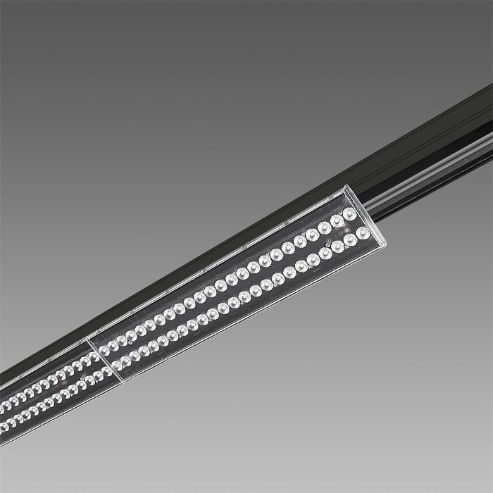 Immagine prodotto 1: Techno Track 2.0 - 1M - POWER SWITCH - simmetrico 30° 3000K CRI 80 50W CLD Nero