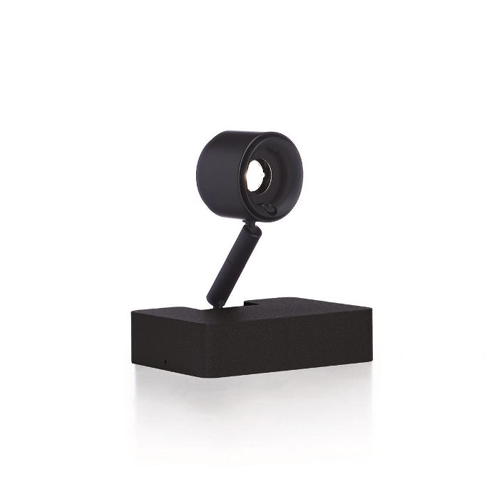Product image 1: Museo Radius Nano base 3000K FL 40° LINSN (front ring + Louvre 1 + glass)