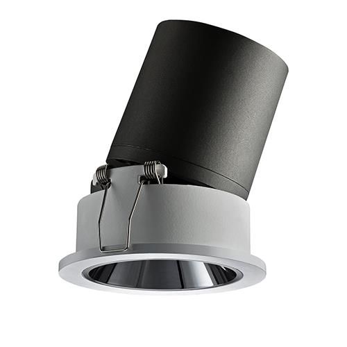 Product image 1: NLED68813M 9W 24° 4000K(窄边可预埋) 深防眩天花射灯