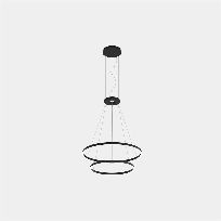 Product image 1: Circular Downward 2 Rings (ø900 ø600)