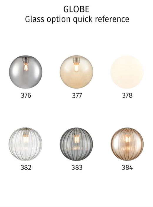 Produktbild 2: Globe Wall Light Aged Brass With Amber Glass