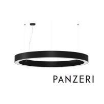 Immagine prodotto 1: PANZERI GOLDEN RING 180 SVART 3000K DALI