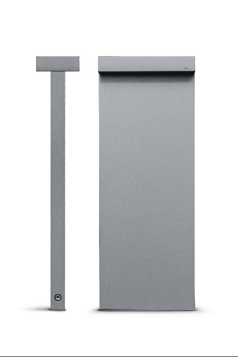 Product image 1: MINILOOK BOLLARD DOUBLE EMISSION L 220mm H 580mm