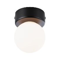 Изображение 1: Ceiling luminaire Gove IP44 G9   230V max. 20W dimmable Black matt#Satin