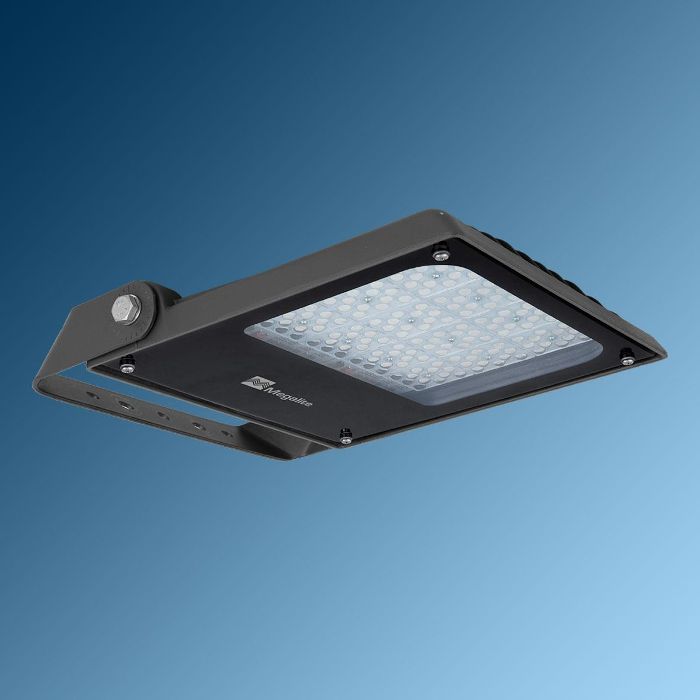 Image du produit 1: POLARIS 10500 Lm 120W AC Direct LED Luminaire, Wide Beam Angle ,Clear Temperad Glass , Gray Body , 6500K