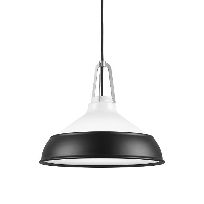 Product image 1: Worker Round Pendant Ø600, 3500 lm, Black, 830, MP+BV