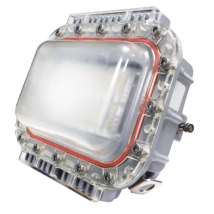 Product image 1: Vigilant LED Area Light 3800 Lumens, 180° Distribution, Polycarbonate Lens