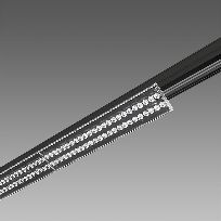 Immagine prodotto 1: Techno Track 2.0 - 1M - POWER SWITCH - simmetrico 30° 3000K CRI 80 50W CLD Nero