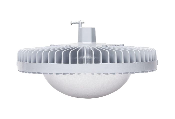 Product image 1: SafeSite LED Low Bay 4000 Lumens, Ultra Wide Distribution, Diffused Polycarbonate Dome Lens