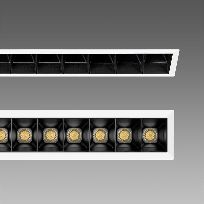 产品图片 1: M10 - recessed - UGR<lt/>16 3000K CRI 90 24W CLD White