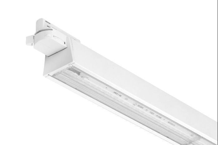 Product image 1: LUMERIA  2800 Lm 25W Low Power LED Linear Track Light Luminaire, Double Asymmetric Lens, 4000K