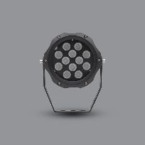 Product image 1: Facade Luminaire PFC Series 18W 6500K IP65  Aluminum alloy and Tempered glass light cover