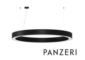 Immagine prodotto 1: PANZERI GOLDEN RING 180 SVART 3000K DALI
