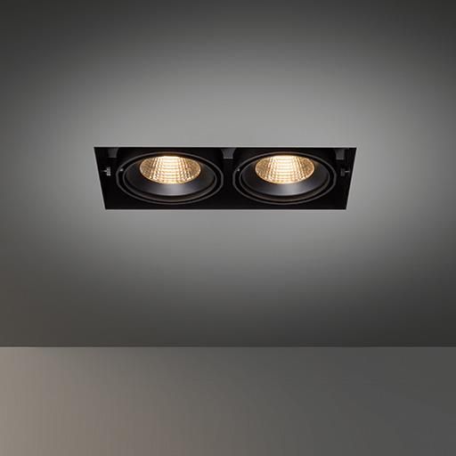 Product image 1: Multiple trimless for LED 4000K flood GE black struc