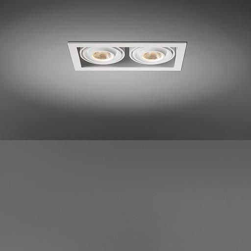 Product image 1: Mini multiple for LED 3000K medium GE white struc