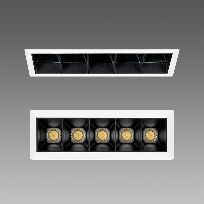 产品图片 1: M5 - recessed - UGR<lt/>16 3000K CRI 90 12W CLD White