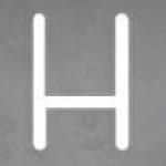 Produktbild 1: Alphabet of light - H