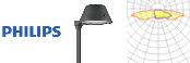 Curva Polar: TownTune Asymmetric DTC BDP267 1 xLED30-4S/830 DM70 DR