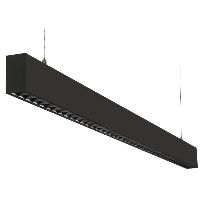 Immagine prodotto 1: Inspire Black 4140lm 3000K Ra>80 DALI / Push Dim
