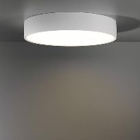 Produktbild 1: Flat moon 450 ceiling down LED 3000K GI black struc + prismatic