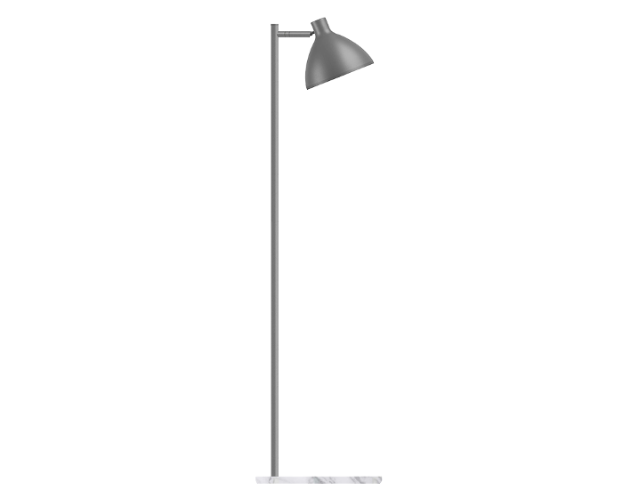 产品图片 1: Ark Micro Gu10 Floor Lamp 3000K 5W Grey/Marble