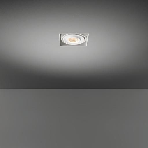 Produktbild 1: Mini multiple trimless for LED 4000K flood GE white struc