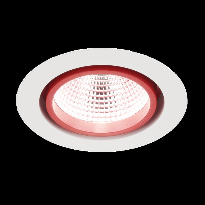 Product image 1: LUGSTAR PREMIUM LED ED 10W 72° 1250lm 4000K IP20 white black