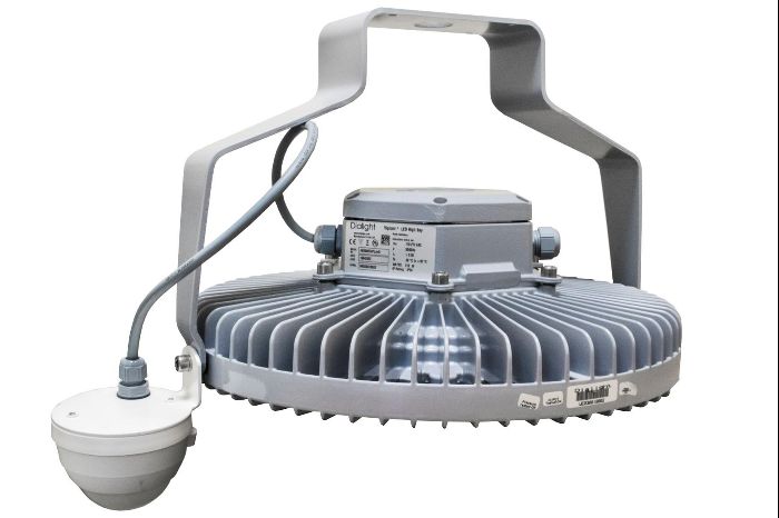 Product image 1: Vigilant LED High Bay 11250 Lumens, Medium Distribution, Clear Glass Lens