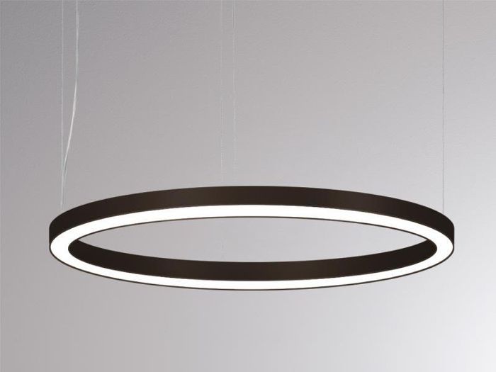 Product image 1: RINQ PD 1500 HÄNGELEUCHTE 66W 2700K schwarz MIKROPRISMEN