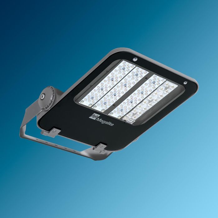 Image du produit 1: OPTILUX  17000 Lm 140W LED asymmetrical flood light Luminaire ,Clear Temperad Glass , Gray Body