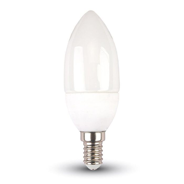 产品图片 1: V-TAC 3.7W LED Bulb E14 Candle 4000K