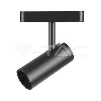 Product image 1: V-TAC  20W LED Slim Magnetic Track Light 3000K Black Body