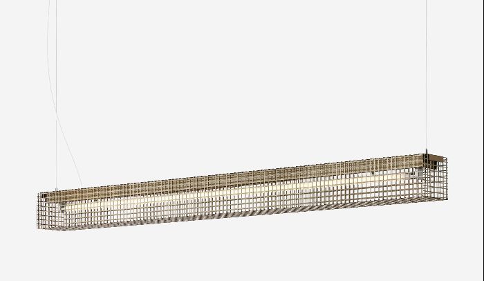 Imagen de productos 1: Grid Pendant with reflector Expanded Metal (Yellow)