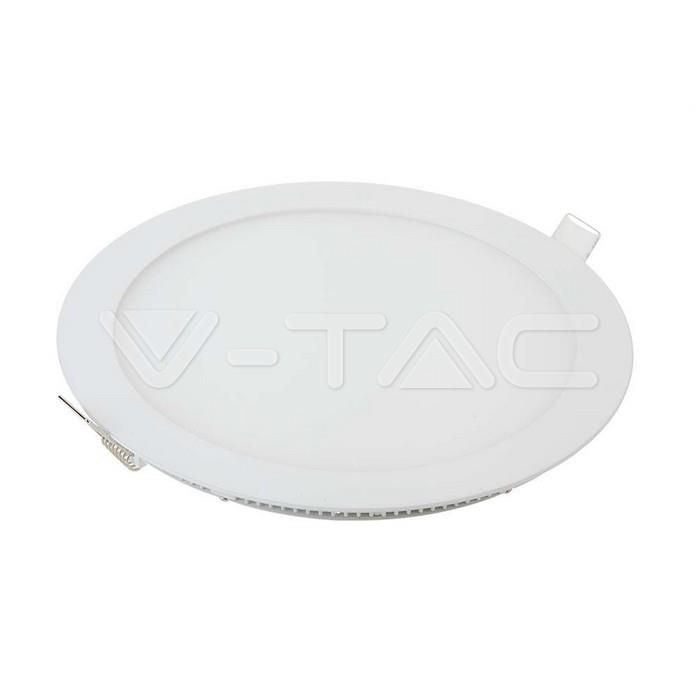 Imagen de productos 1: V-TAC 24W LED Premium Panel Downlight - Round 4000K