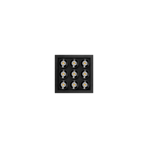 Imagen de productos 1: BLACK FOSTER MICRO RECESSED 3X3 UL 3000K N + REMOTE BOX 3,2-11,2W 200mA