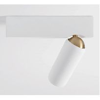 Product image 1: Kogel surface adjustable 58 1xLED 2700K flood 1-10V/dali/pushdim DI white struc