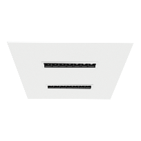 Produktbild 1: Brahe Panel RE 595x595 2xLinear LS 2600 DALI 830 White C4L-3m