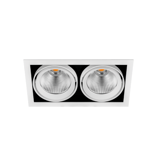 Imagen de productos 1: HUBBLE DOUBLE 3 CRI 90 DIM PUSH MEDIUM 28º 4000K WT