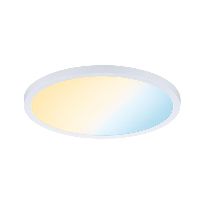 Product image 1: Smart Home Zigbee LED recessed panel Areo VariFit IP44 round 230mm 16W White Tunable White